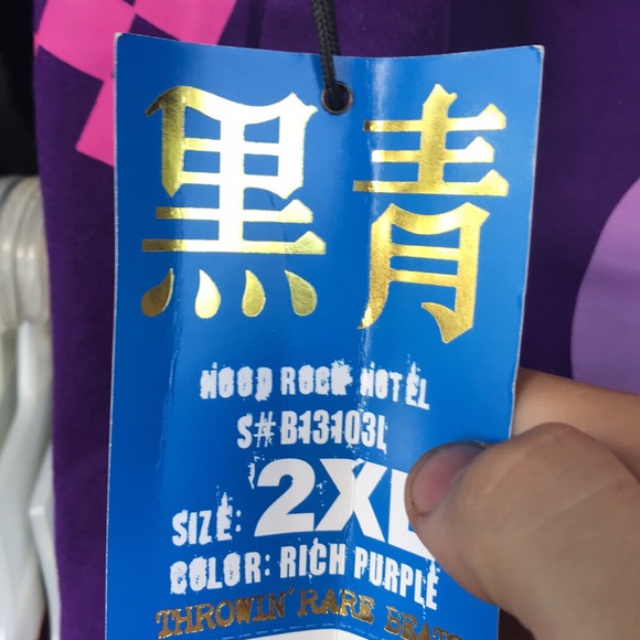 Long sleeve Tshirt retail at 55$ black blue brand - Picture 6 of 6